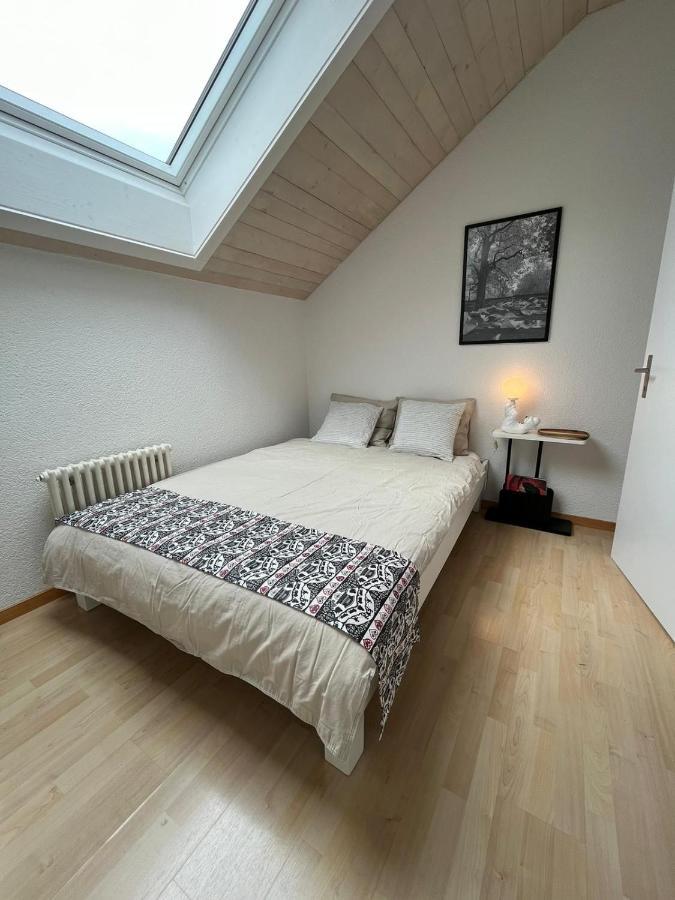 Naturnahe Familienwohnung Ruschegg Exterior photo
