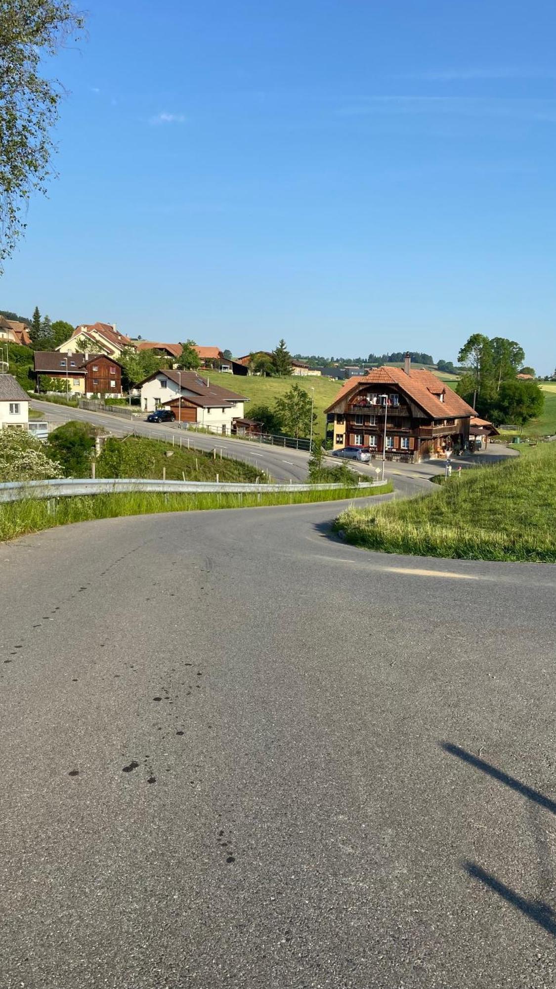 Naturnahe Familienwohnung Ruschegg Exterior photo